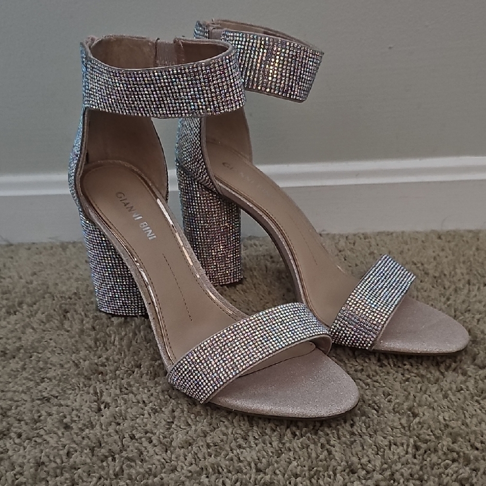Calvin Klein Silver Women's Heels